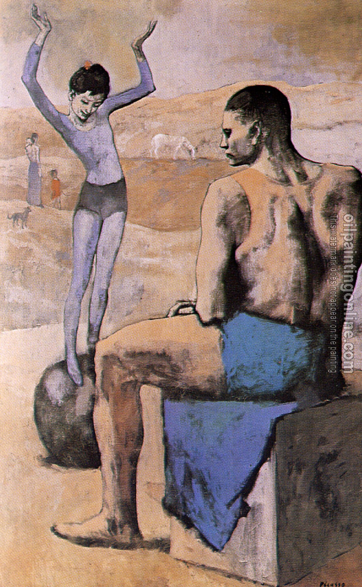 Picasso, Pablo - Acrobat on a Ball